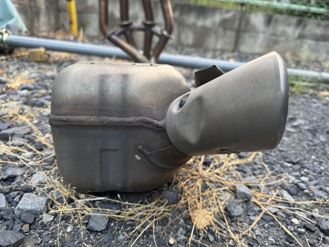 zx-25r 純正マフラー改