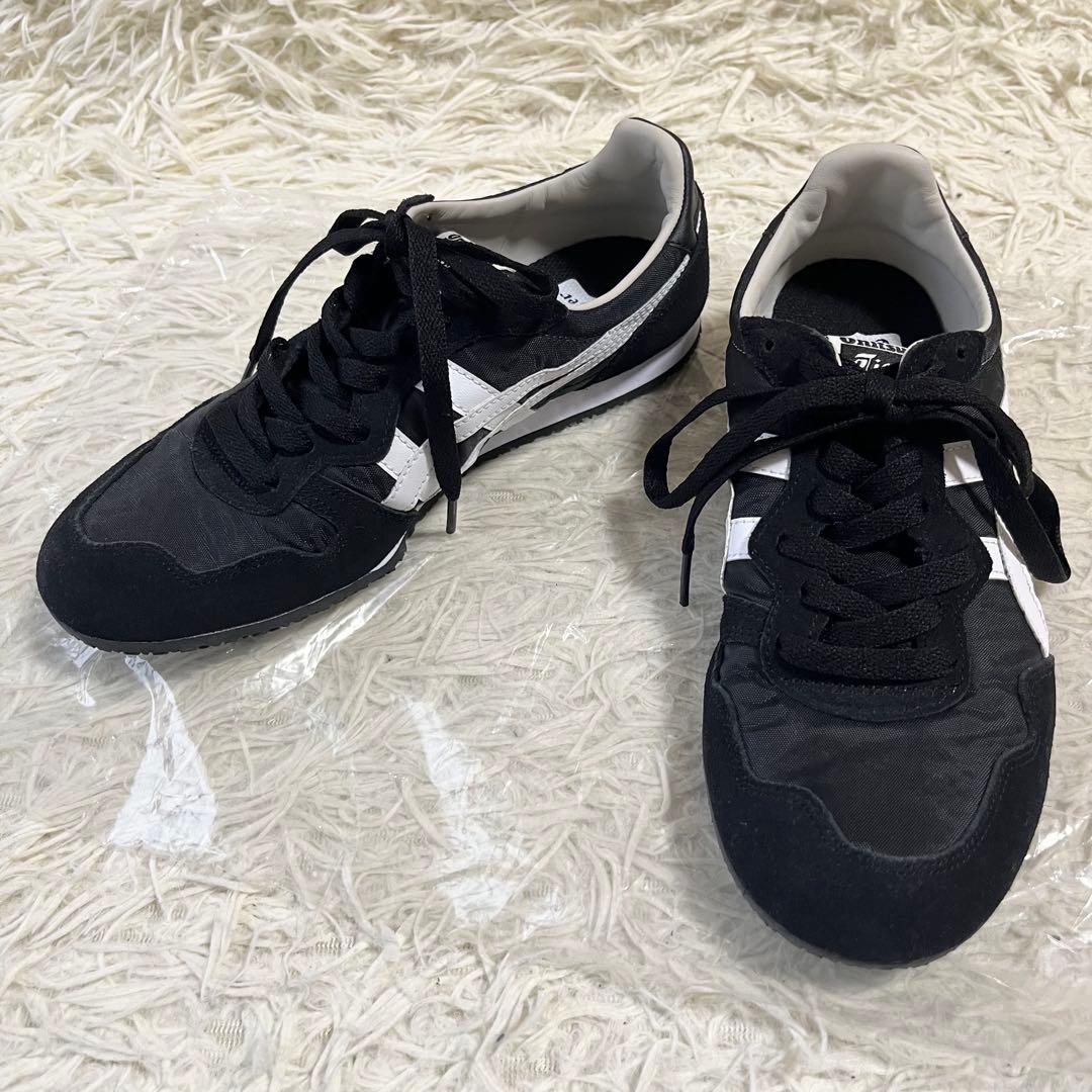 美品　Onitsuka Tiger オニツカタイガー　セラーノ　24.0 黒