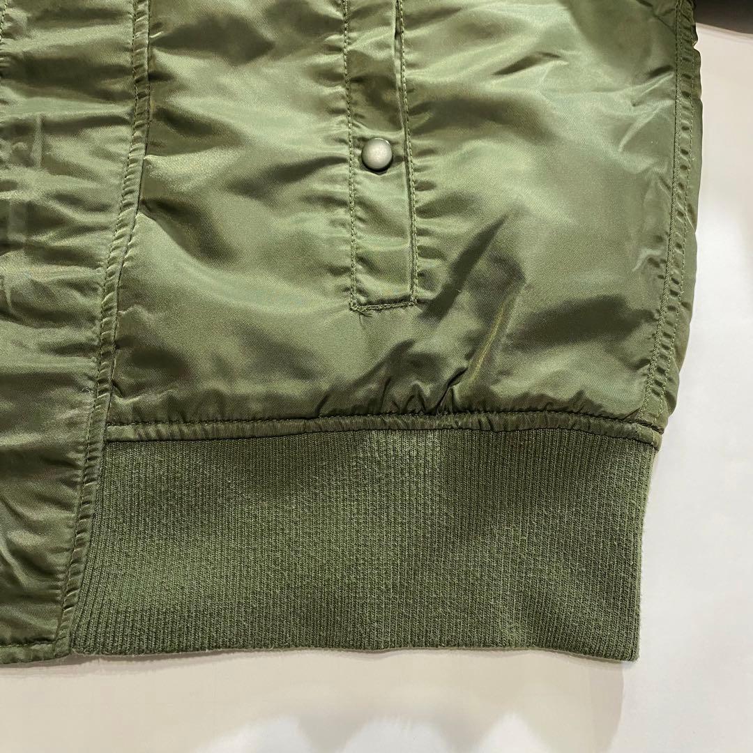 Y2K N2B フライトジャケット Archive N-2B カーキ M 短丈