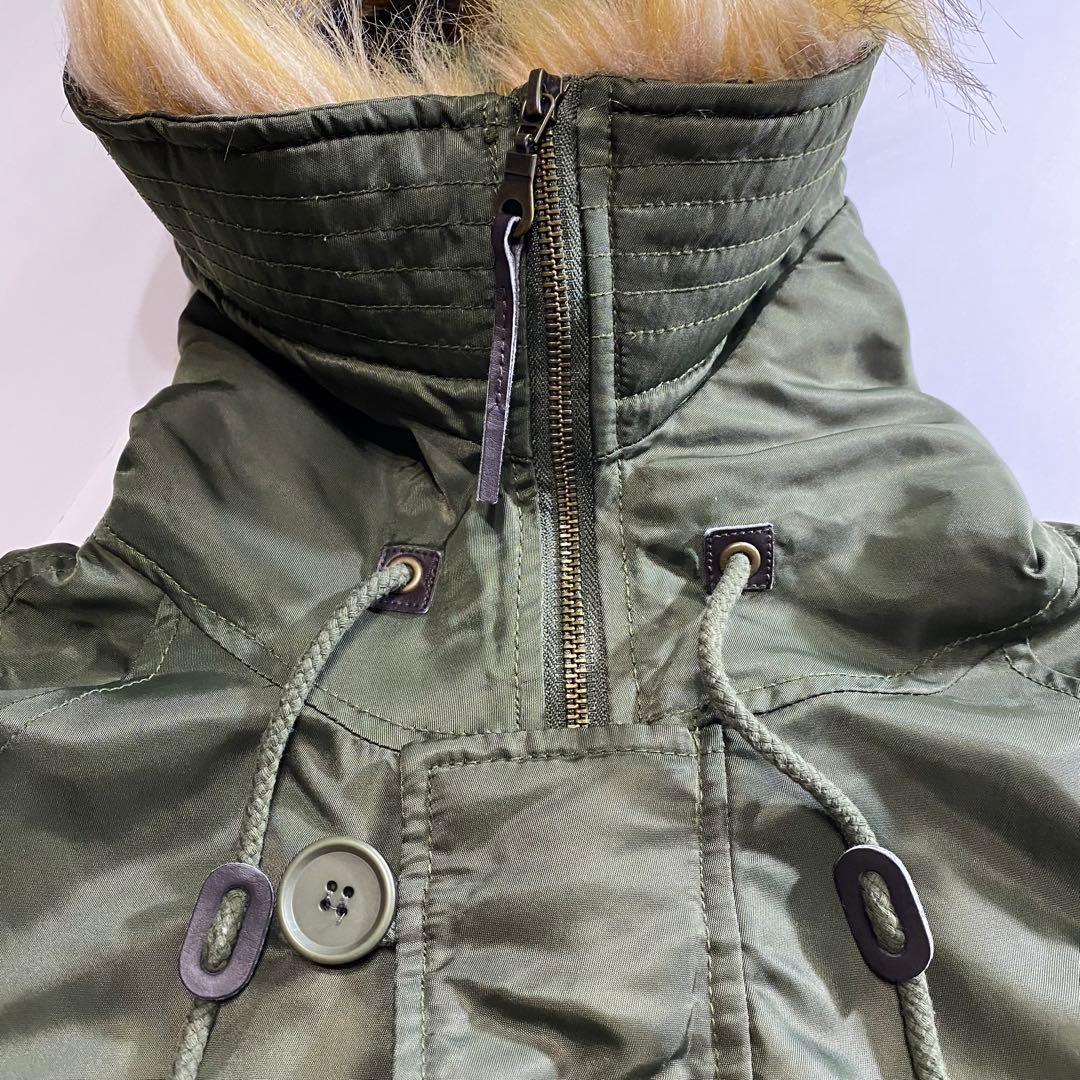 Y2K N2B フライトジャケット Archive N-2B カーキ M 短丈