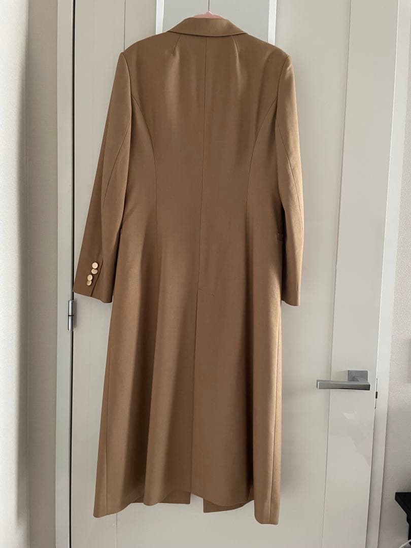 JENNE ジェンヌ　モダンロングジャケット　キャメル　Mサイズ