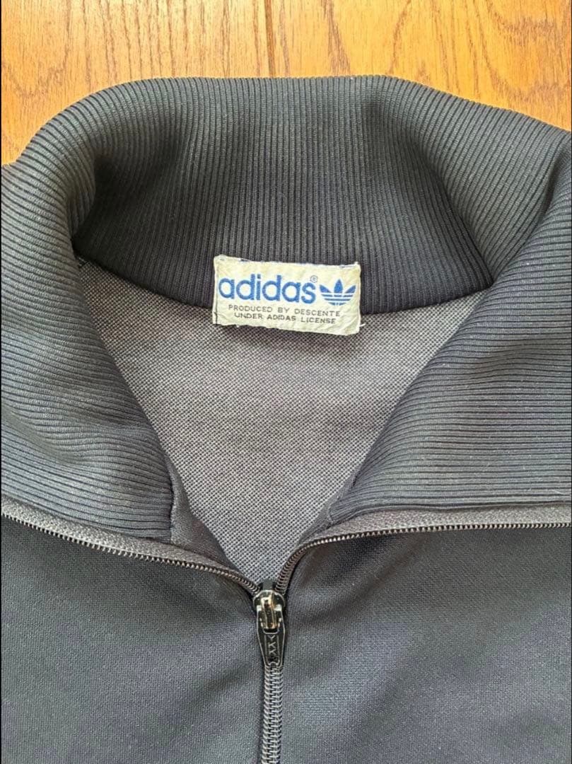 a*u様 80s adidasジャージ トラックジャケット トレフォイルデサント