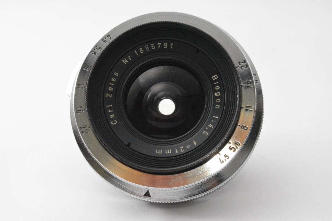 contaxマウント Carl Zeiss Biogon 21mm F4.5