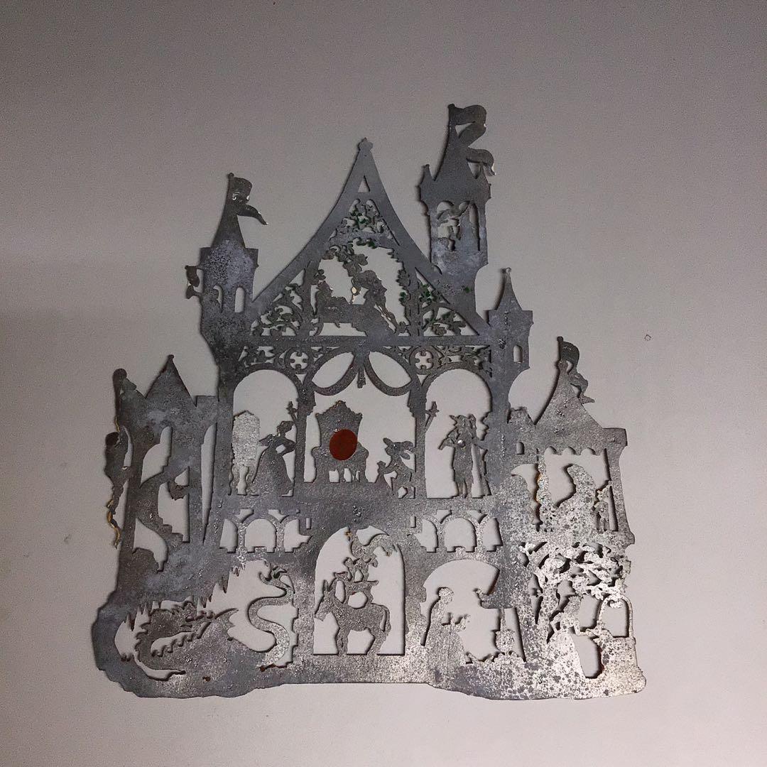 ★錫製壁掛け ヴィルヘルム シュヴァイツアー グリム童話 ドイツ 説明付き