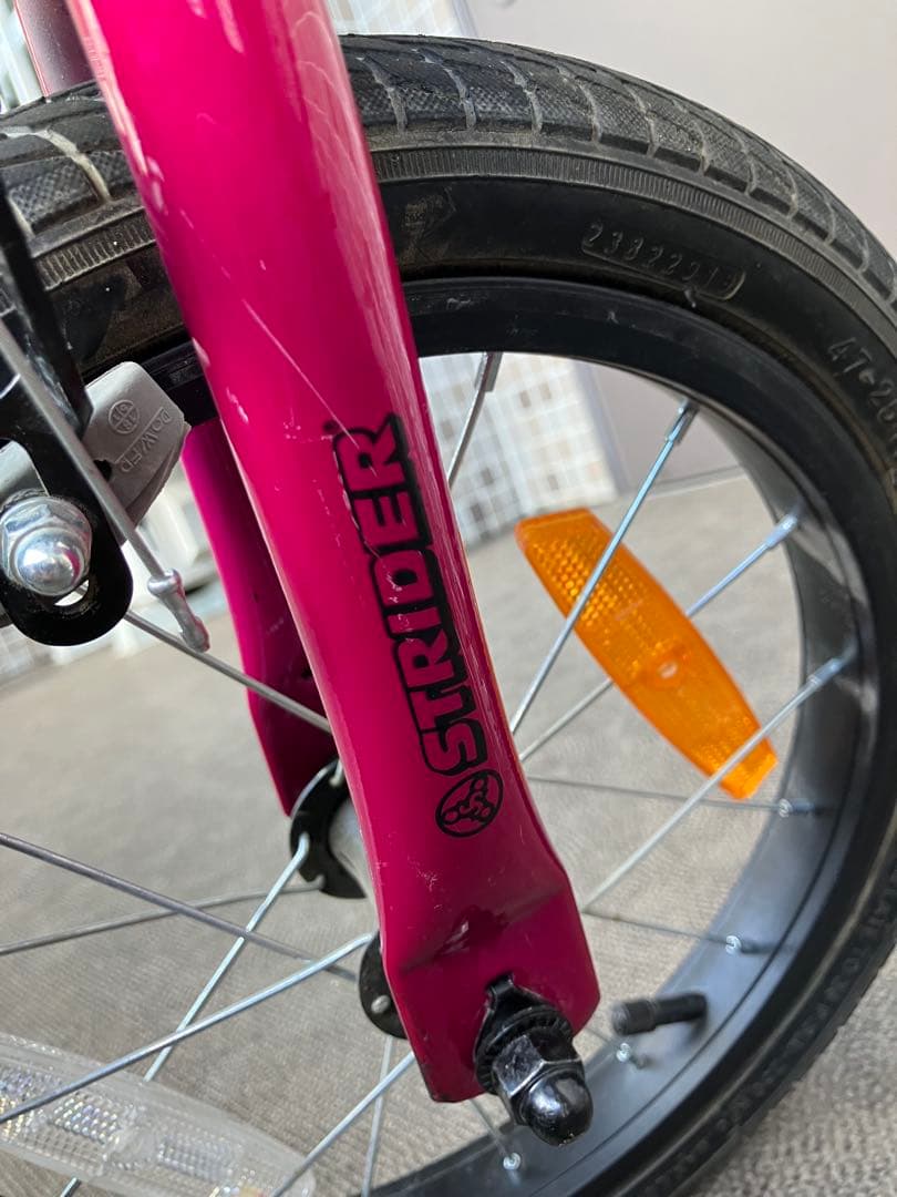 再値下げ★【良品】STRIDER ストライダー 14x　ピンク 付属品多数