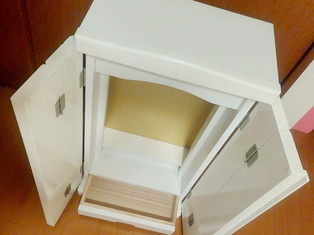 創価学会　コンパクト仏壇　白