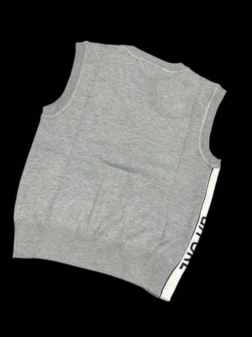 G/FORE韓国ジーフォアレディースニットベストsizeLグレー ②