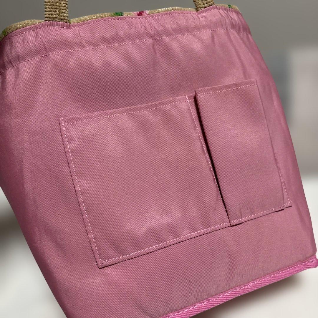 美品　フェイラー　ディディエッタローザ　口が絞れる　トートバッグ