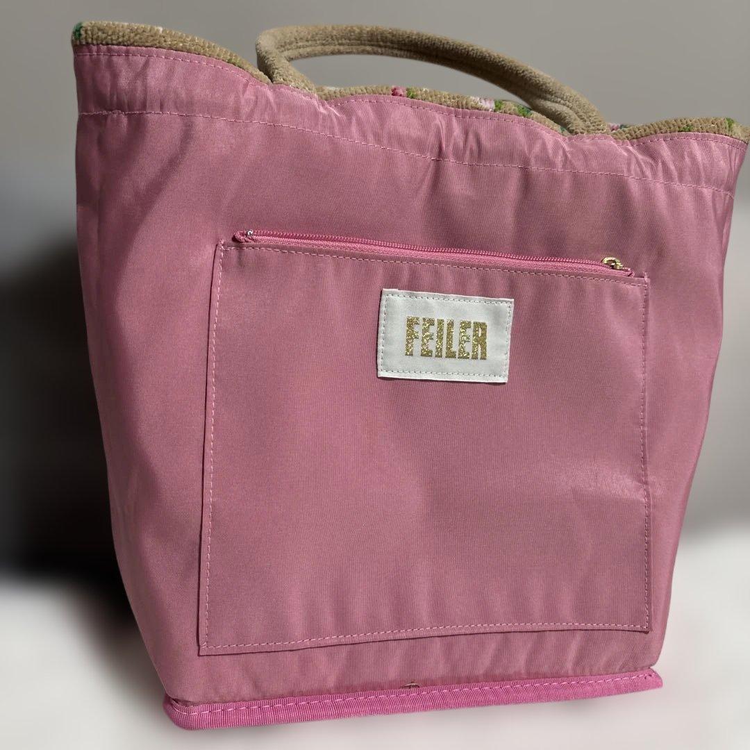 美品　フェイラー　ディディエッタローザ　口が絞れる　トートバッグ