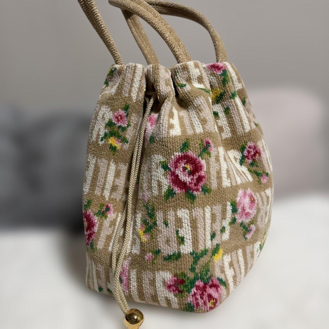 美品　フェイラー　ディディエッタローザ　口が絞れる　トートバッグ