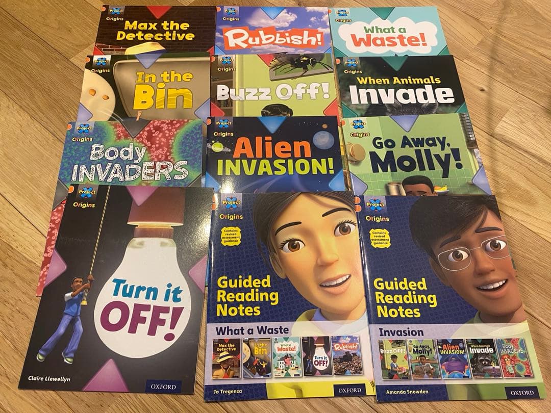 【ほぼ新品】Oxford Project X Origins 78冊