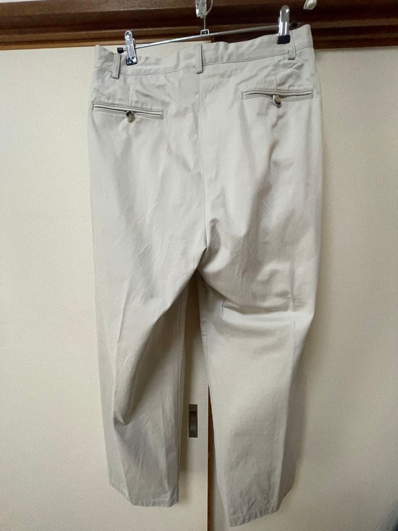 a.presse 22SS chino trousers ベージュ2