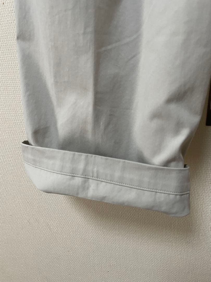 a.presse 22SS chino trousers ベージュ2