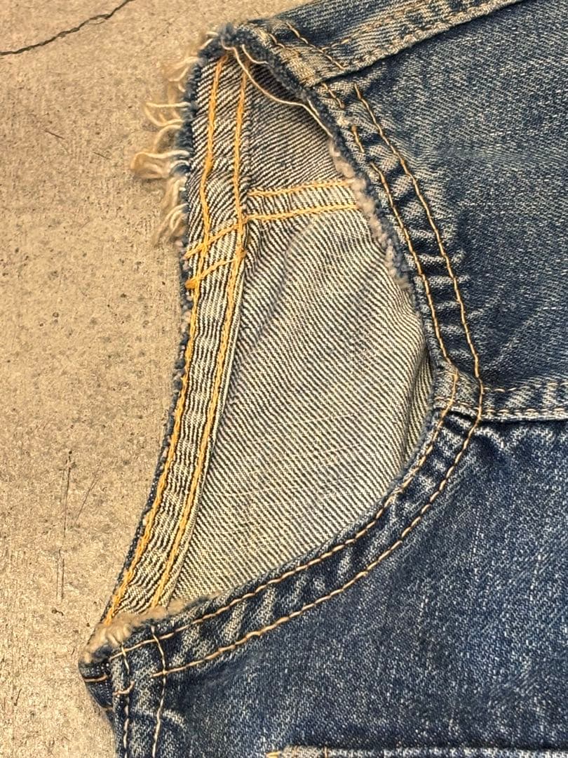 Levi’s 507XX 2nd ヴィンテージ デニム ベスト BIG E
