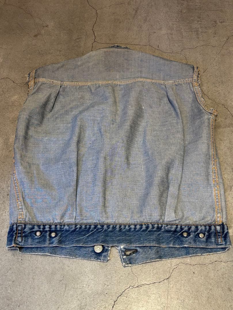 Levi’s 507XX 2nd ヴィンテージ デニム ベスト BIG E