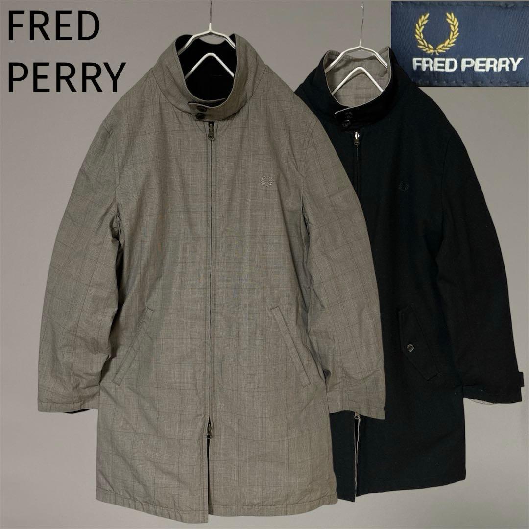 むしゅふしゅ FRED PERRY フレッドペリー リバーシブル コート