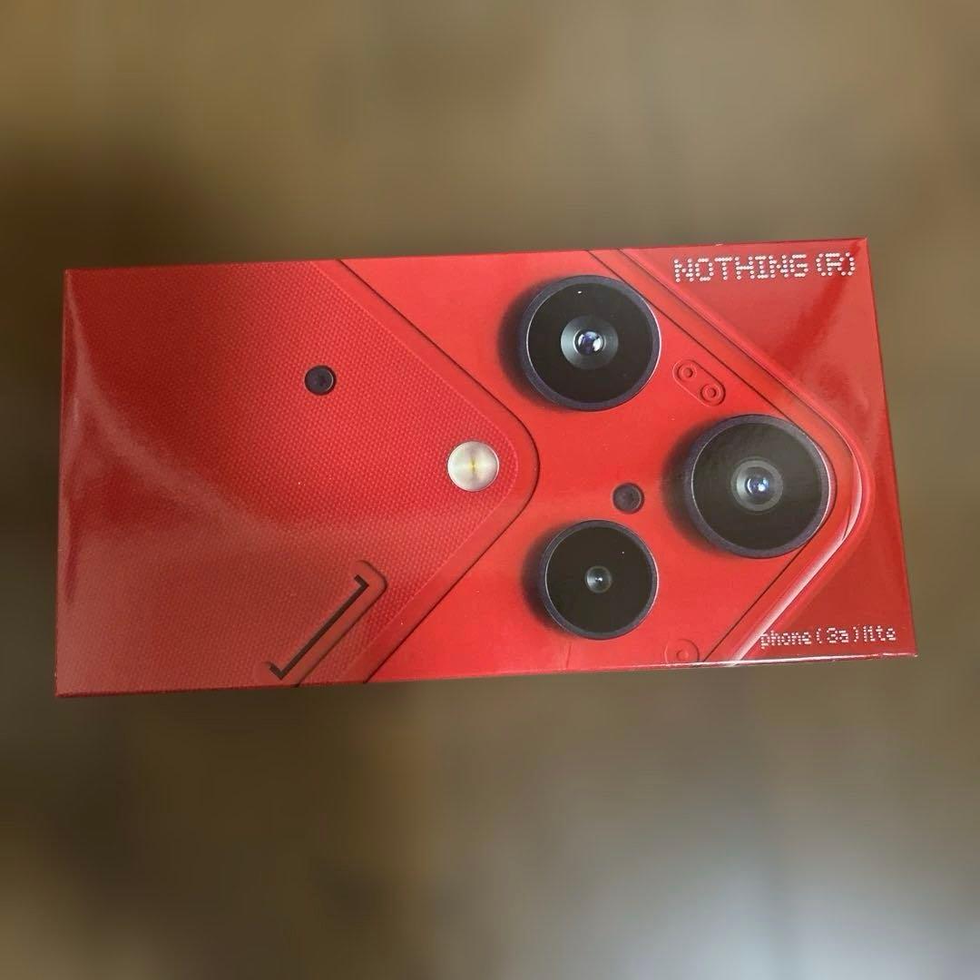 Nothing Phone (3a) Lite 　レッド