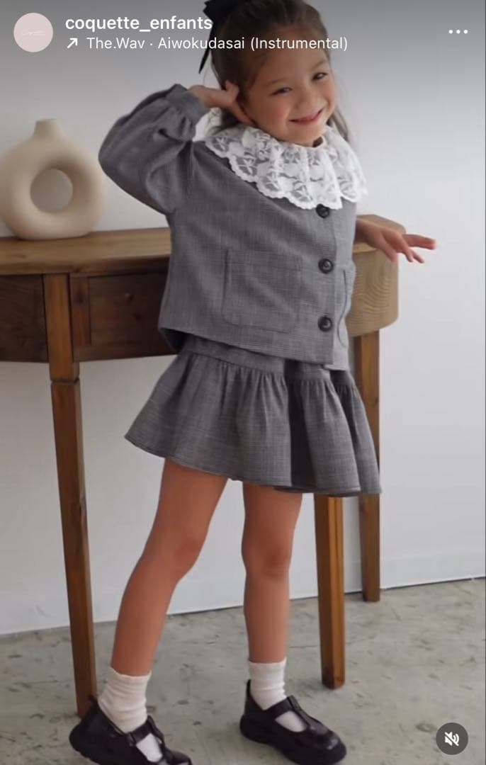 coquette フォーマル　上下セット　女の子　入学式　卒園式