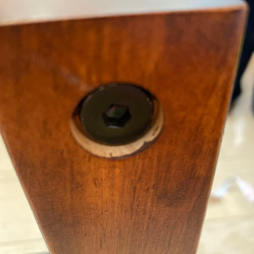 ★美品★アイアン×ウッドシングルベッドフレーム　パイプベッド