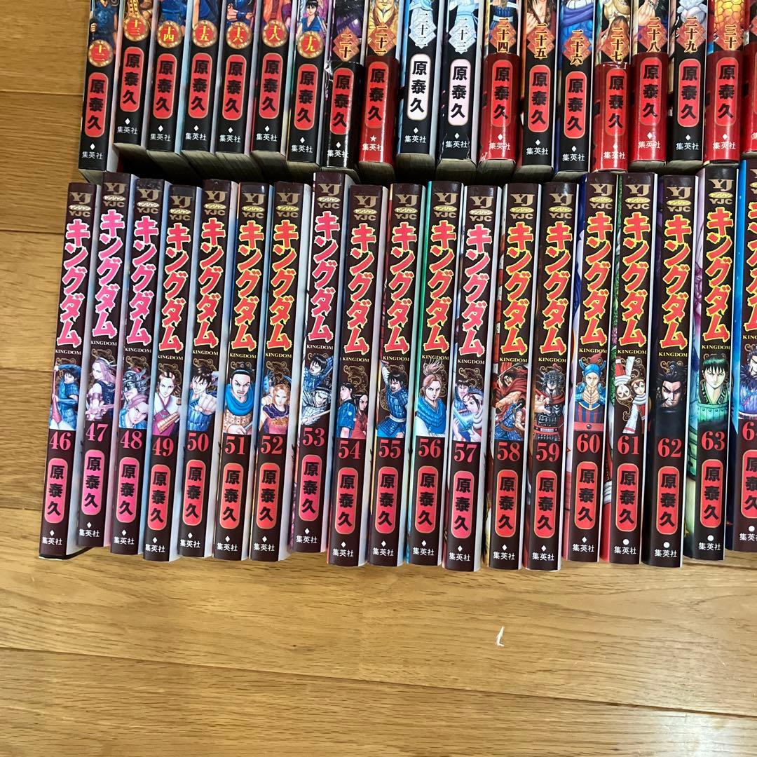 キングダム12-75巻　64冊