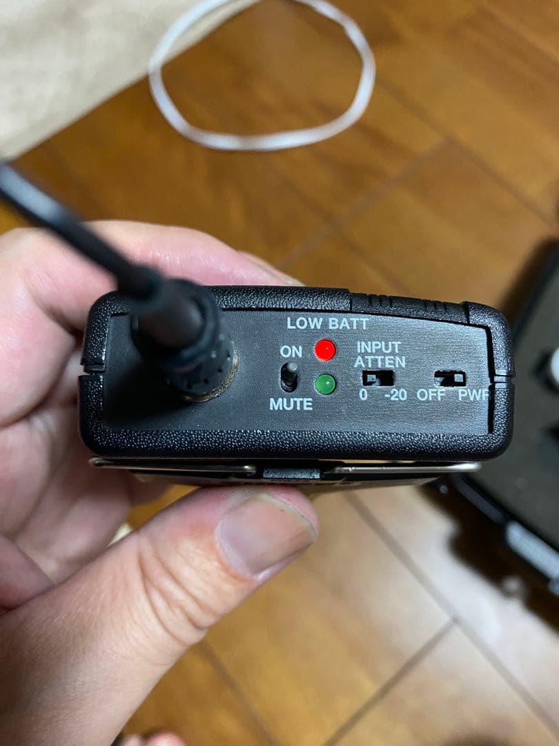 Yamaさん専用　shure ワイヤレスマイク　ヘッドセットは新品