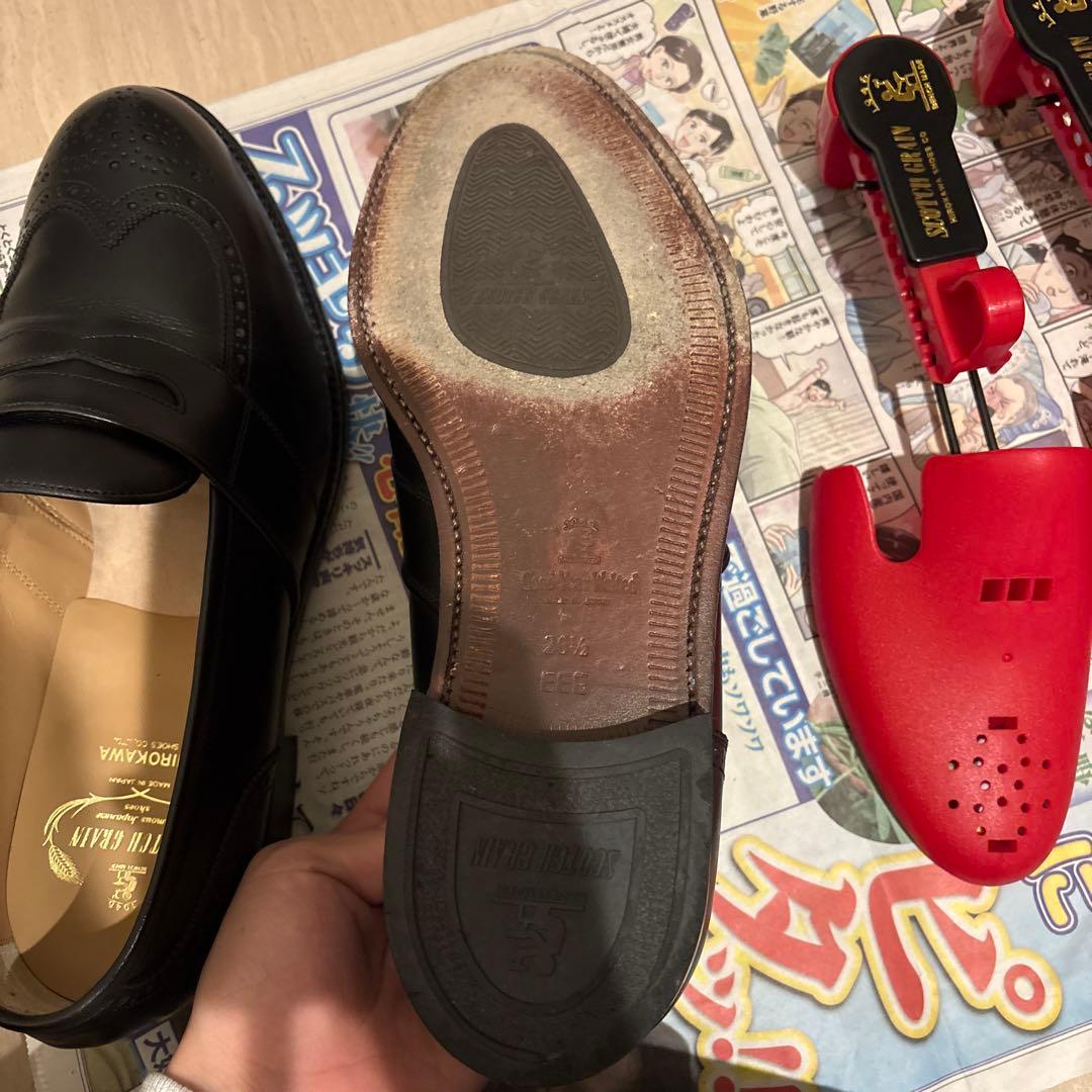 スコッチグレイン フレキシブル　ローファー