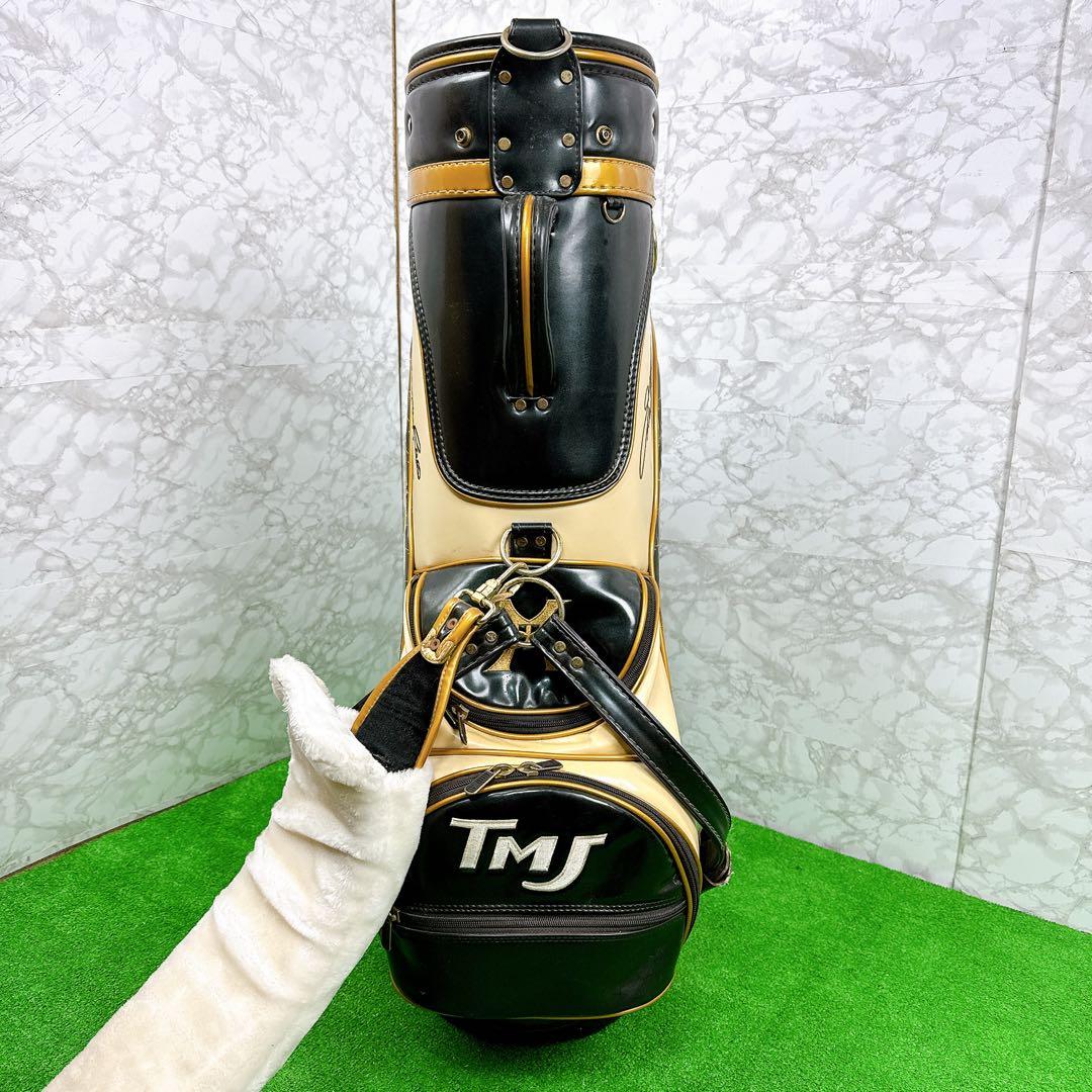 【希少】 ジャンボ尾崎 TMJ ツアー プロモデル キャディバッグ ゴルフ