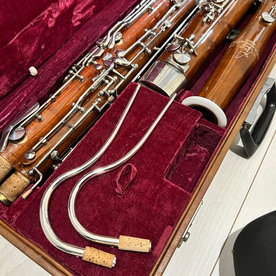 JAJAJA【美品 調整済】LARK 木製 ファゴット本体 ボーカル付き