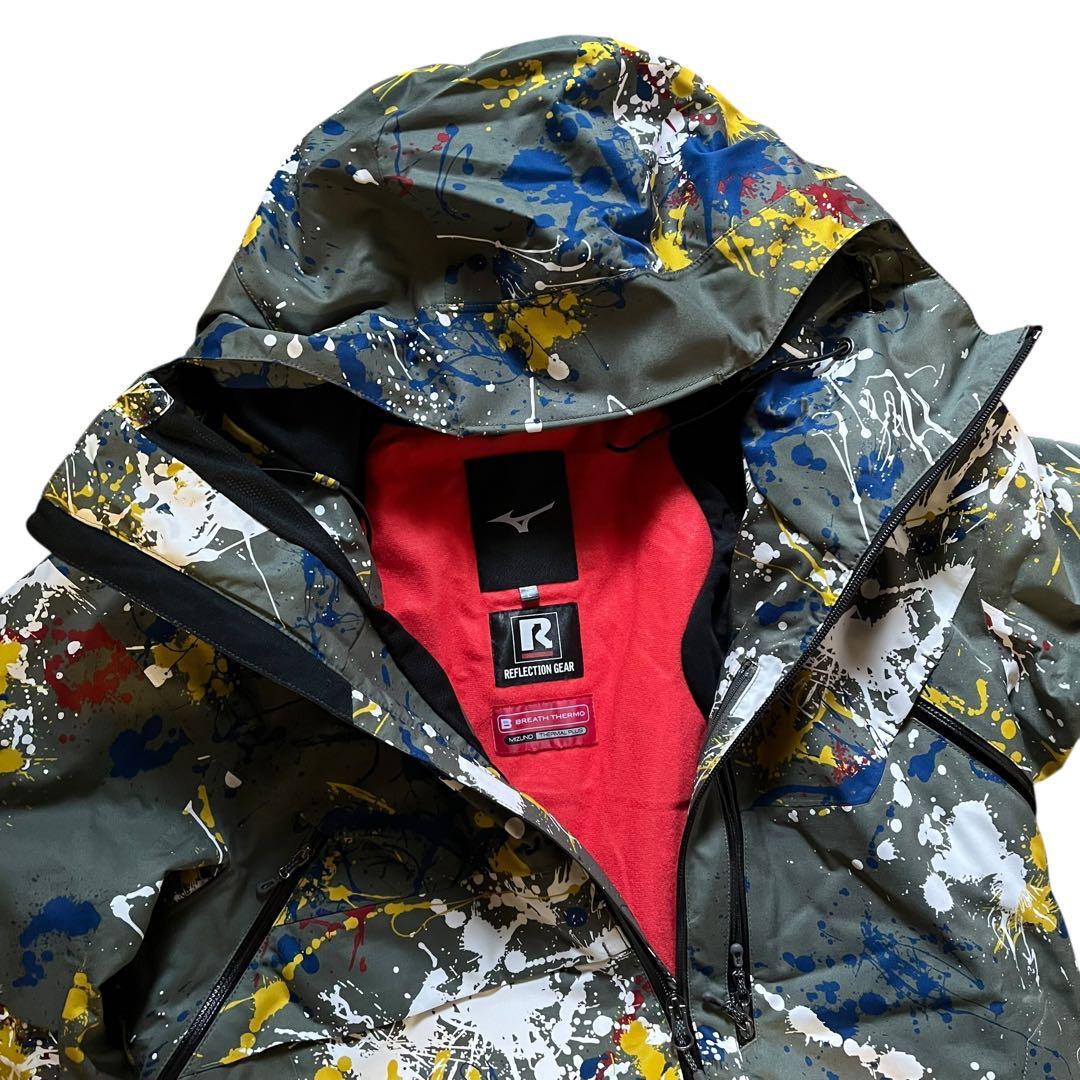 【美品】ミズノ スキーウェア スノボーウェア メンズ Lサイズ