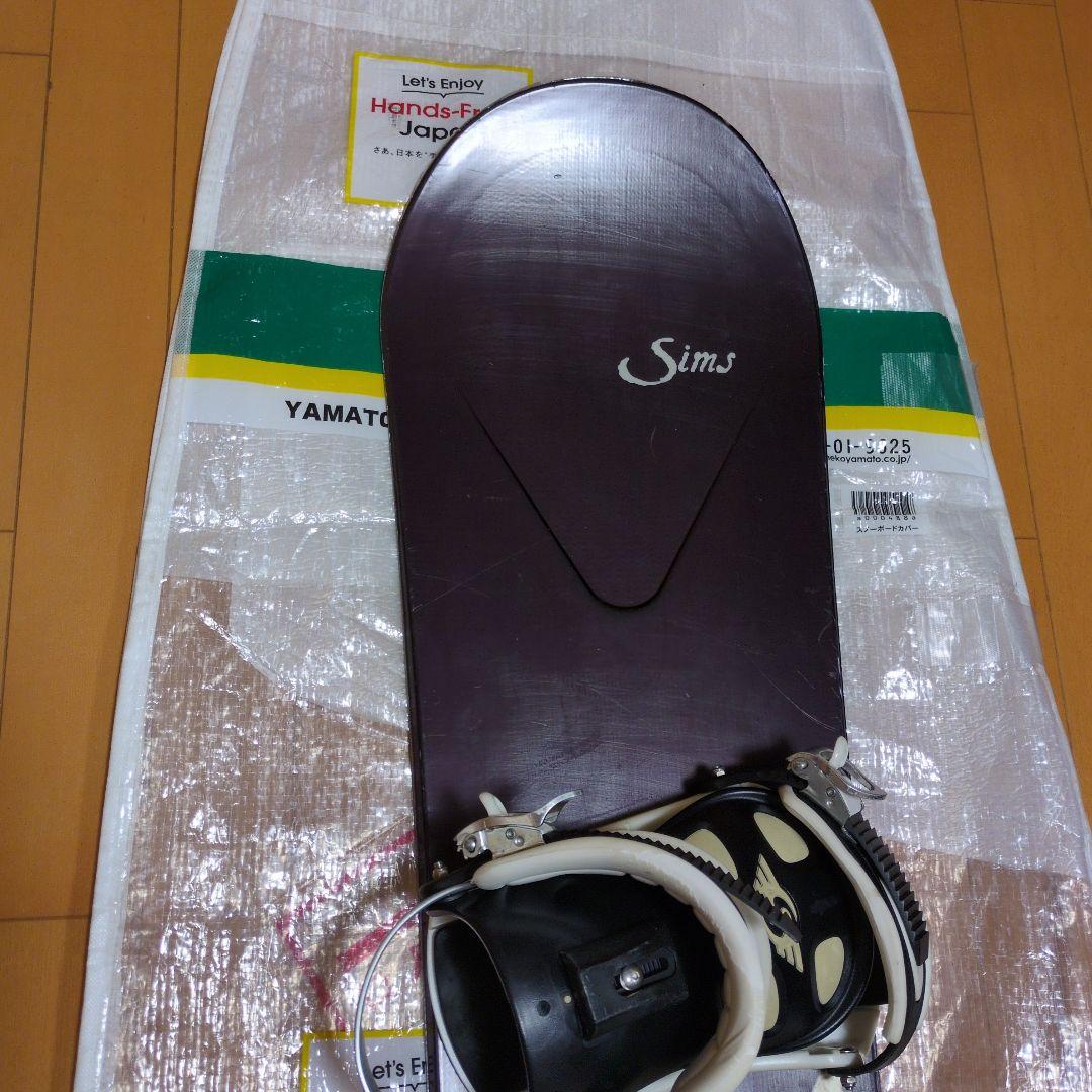 Sims スノーボード 板+ バインディング セット　146