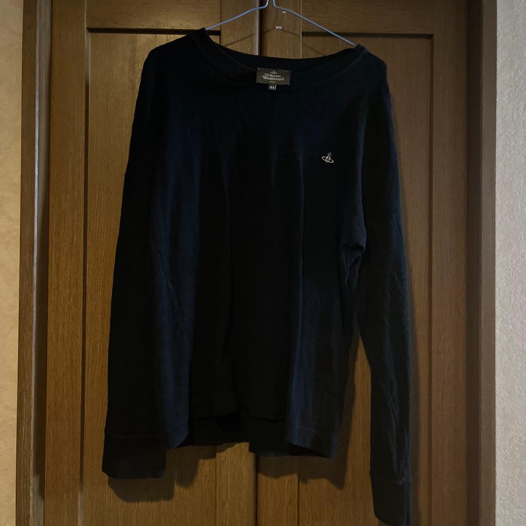 Vivienne Westwood ブラック 長袖カットソー 44