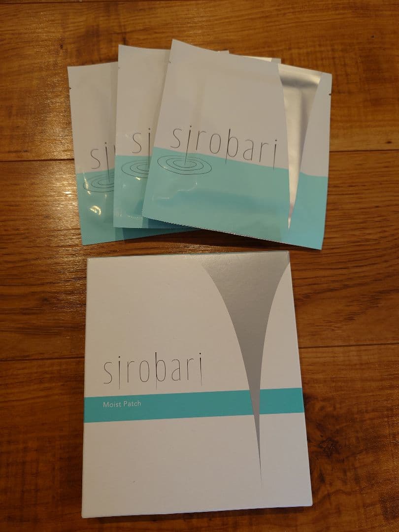 値下げ❗️sirobari モイストパッチ 4枚入り＋３枚