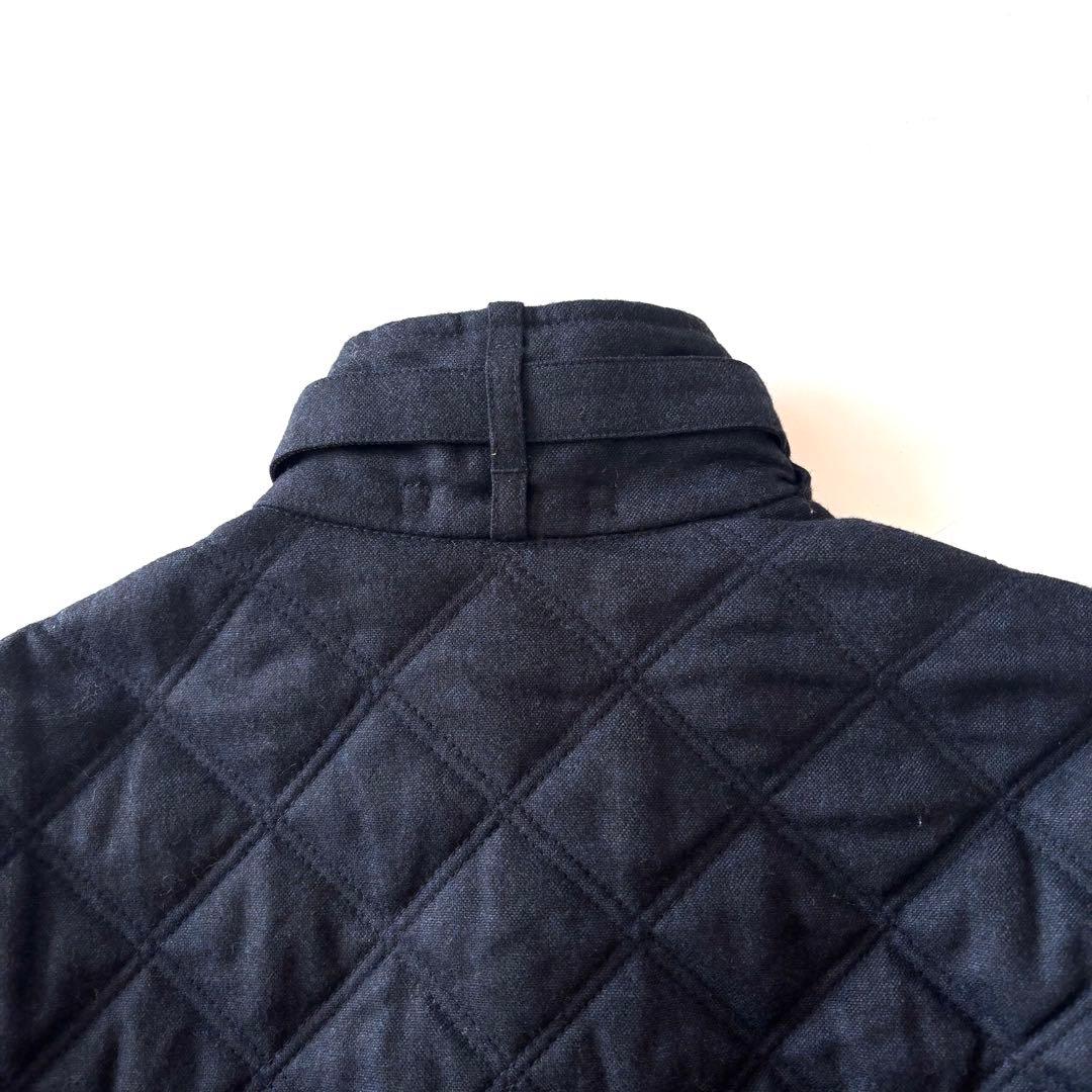 [美品]メンズビギ♪ウール キルティング ジャケット コート 草刈正雄 着用
