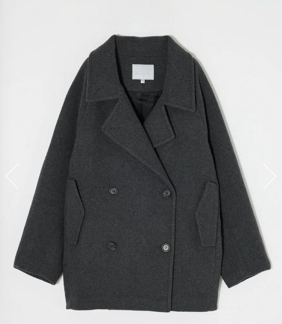 【毎日100円引】DOUBLE BREASTED MID コート