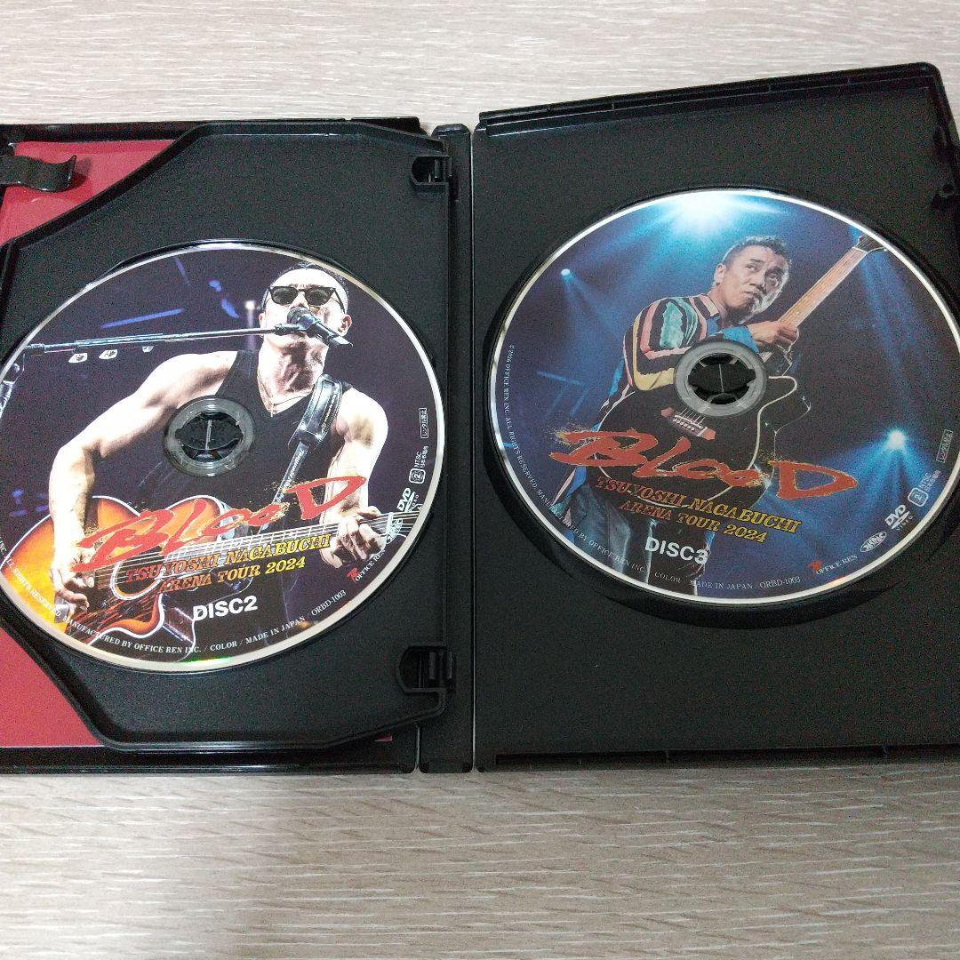 長渕剛 TSUYOSHI NAGABUCHI 2024 BLOOD DVD