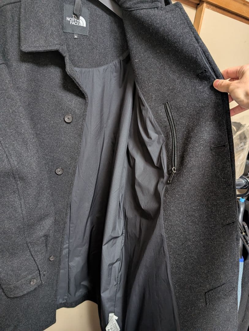 ノースフェイス　コンピーレーションオーバーウールコート