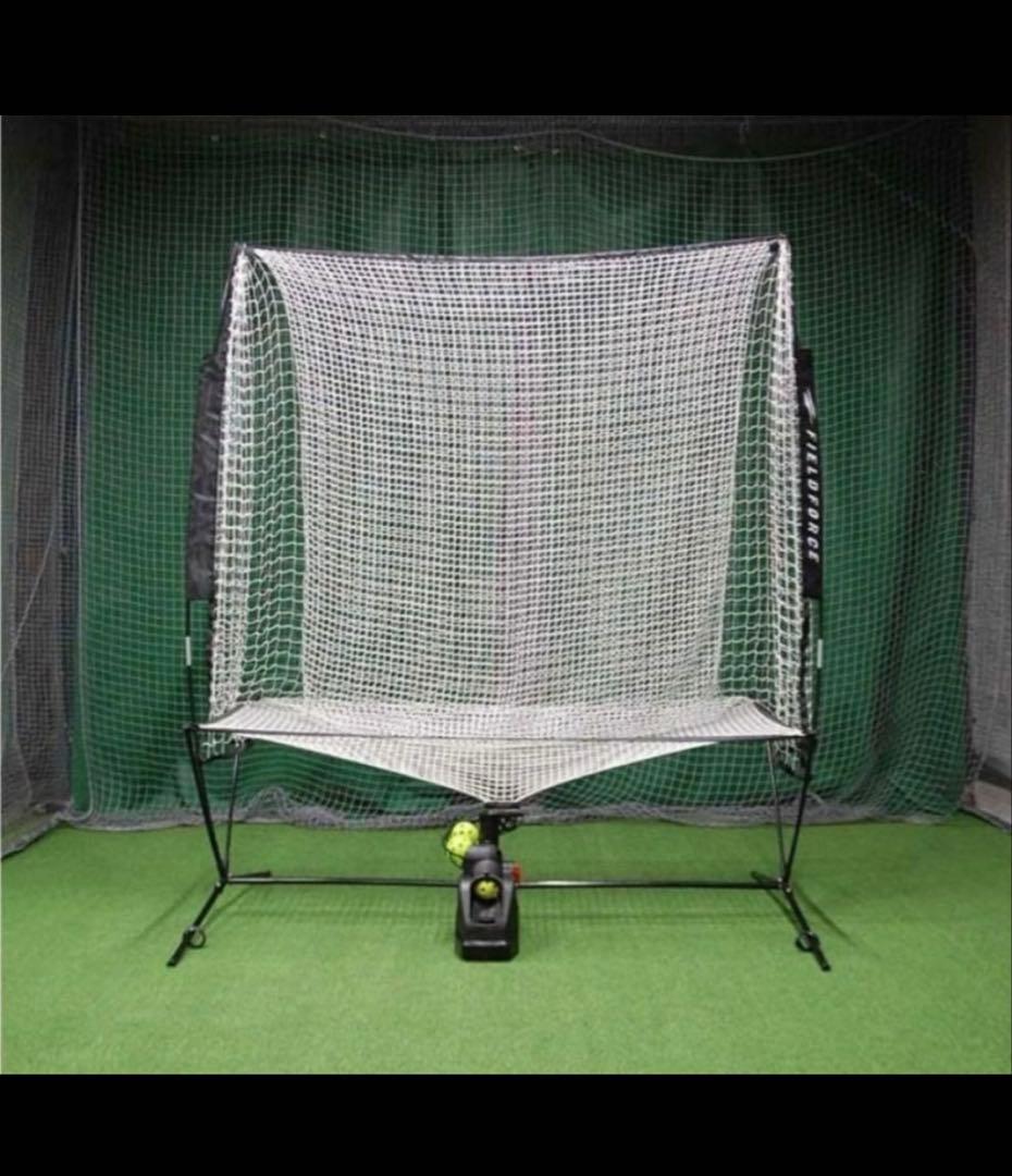 中古　美品　オートリターン・フロントトス 野球トスマシン 打撃 練習　室内