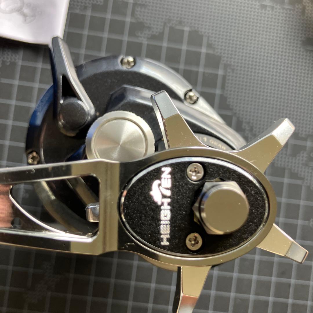 シマノ トリウム 1500HG 両軸 ジギング リール パワーハンドル付き