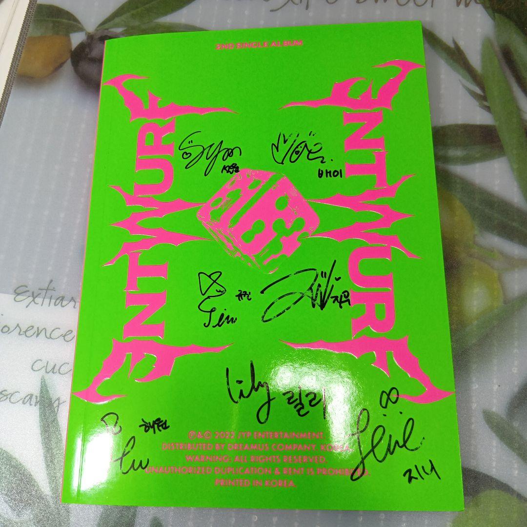 NMIXX　プロモアルバム　非売品　サイン入り　ENTWURF　①