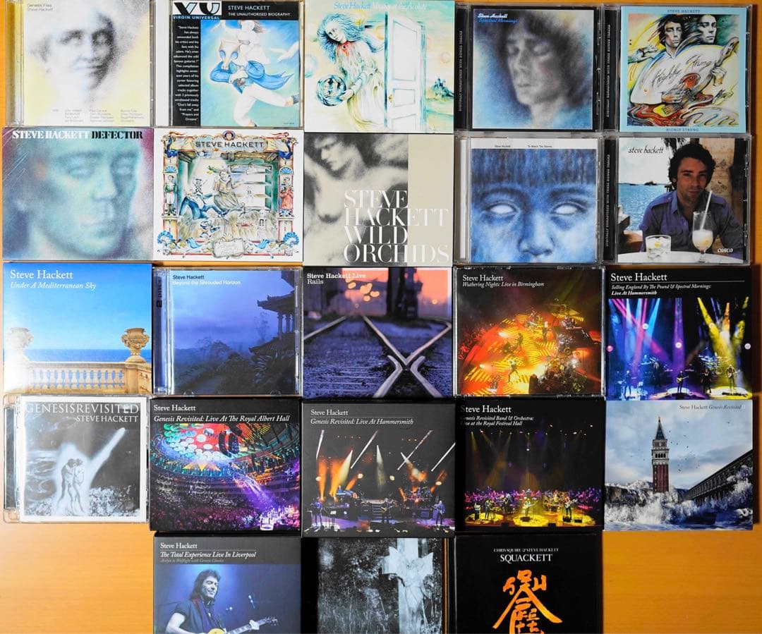 Steve Hackett CD まとめ
