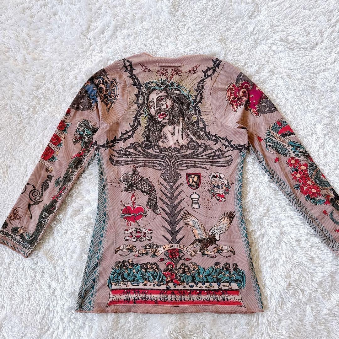 激レア◆JeanPeaul GAULTIER 長袖カットソー 04ss y2k