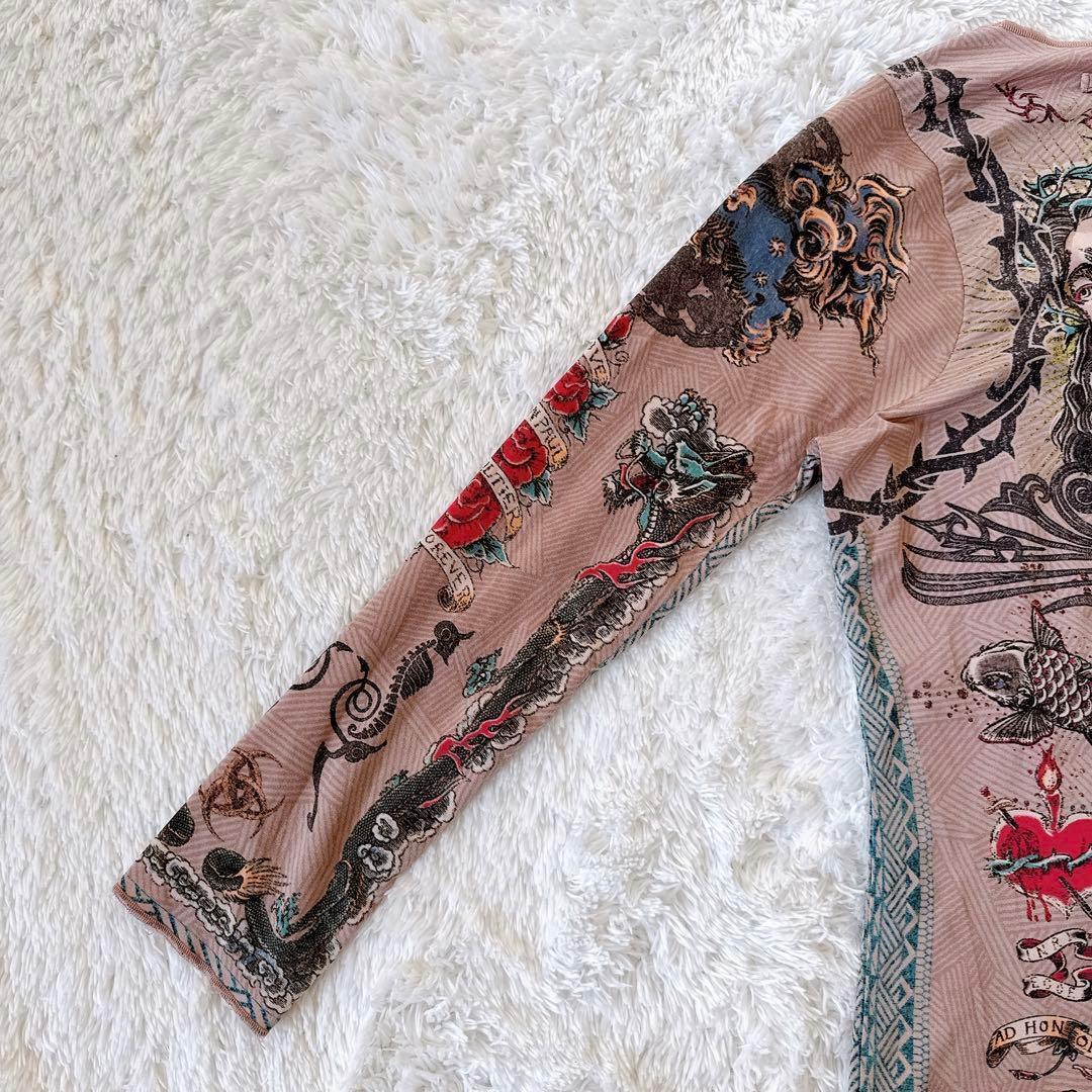 激レア◆JeanPeaul GAULTIER 長袖カットソー 04ss y2k