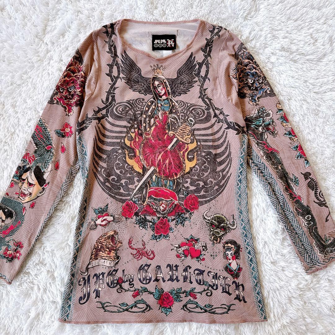 激レア◆JeanPeaul GAULTIER 長袖カットソー 04ss y2k