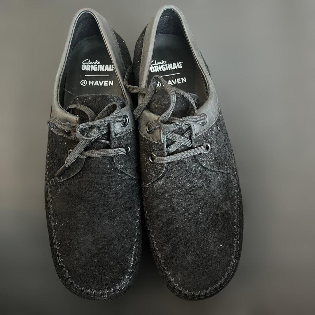 Clarks クラークス xHAVEN WEAVER 靴 デッキシューズ