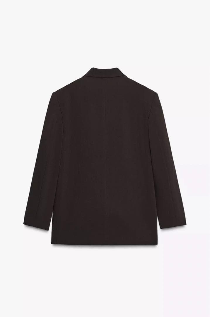 ZARA ブレザー ブラウン xs