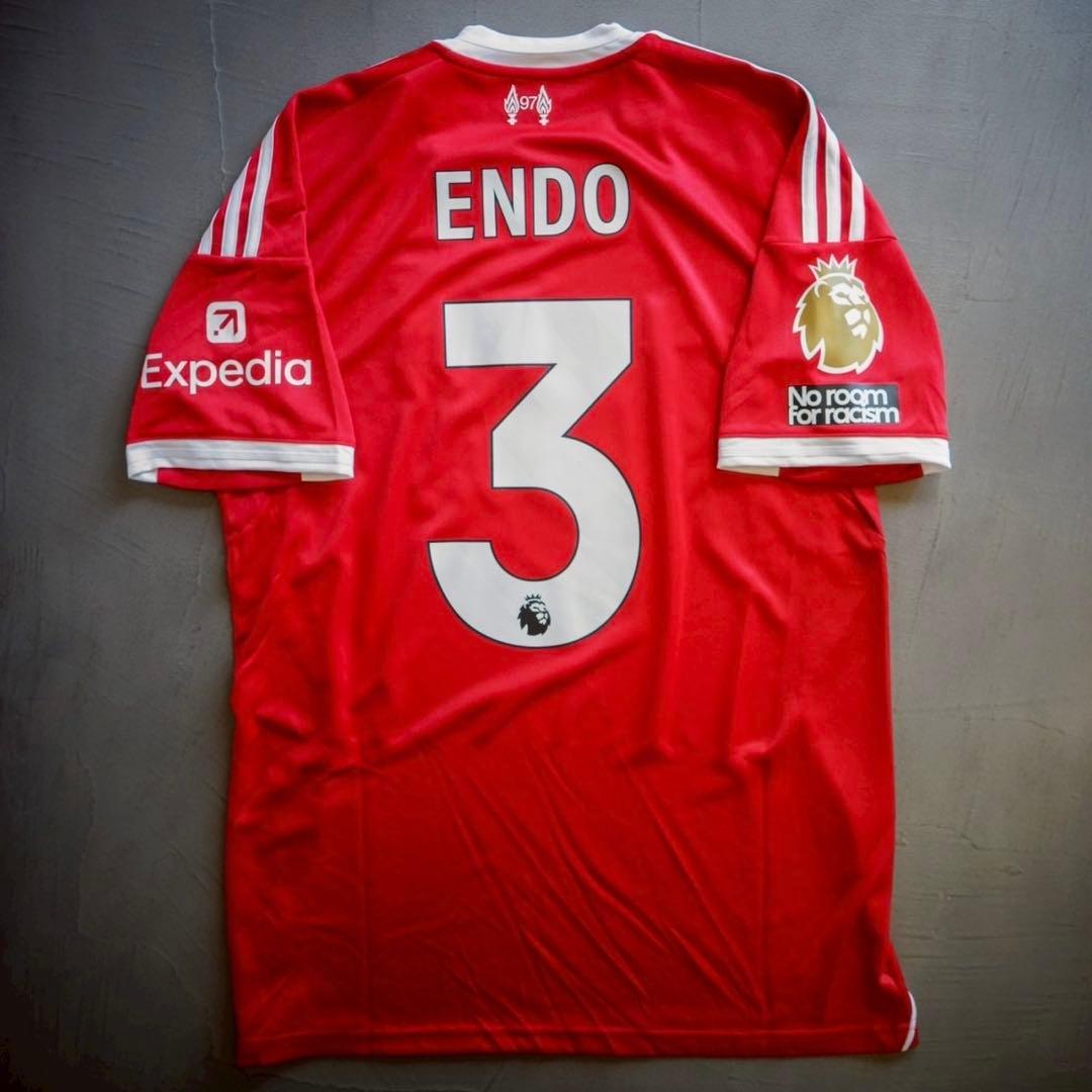 リバプール 25/26 ユニフォーム ホーム 正規品 フルパッチ 遠藤航