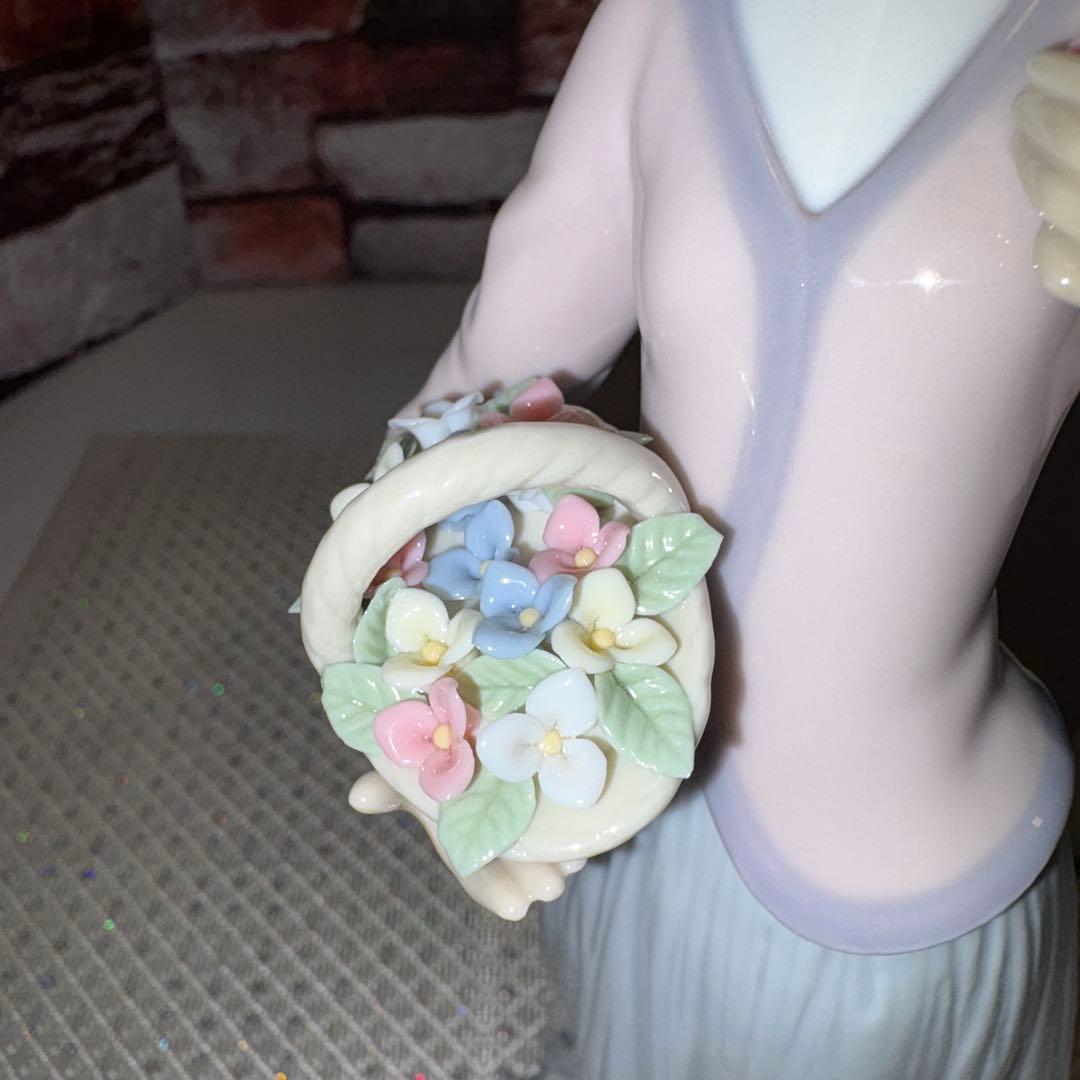 会員限定・希少　LLADRO リヤドロ　 春の香り　箱付