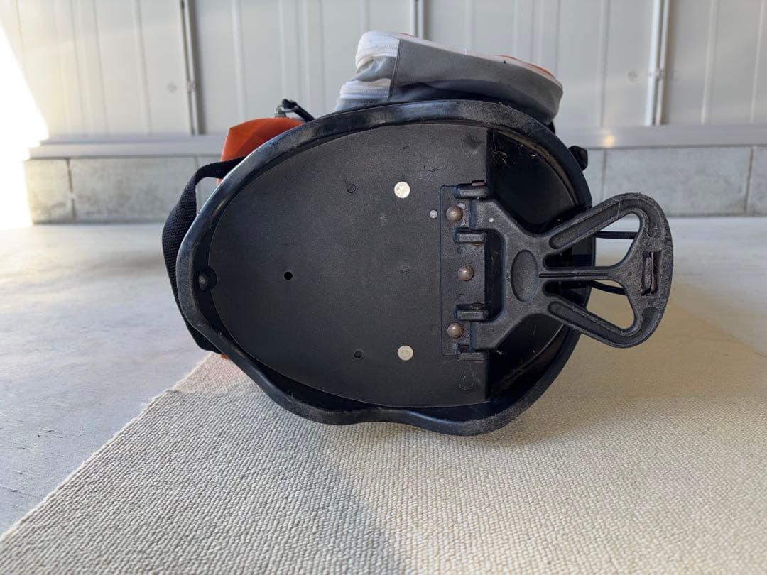 Rough & Swell キャディバッグ オレンジ/グレー