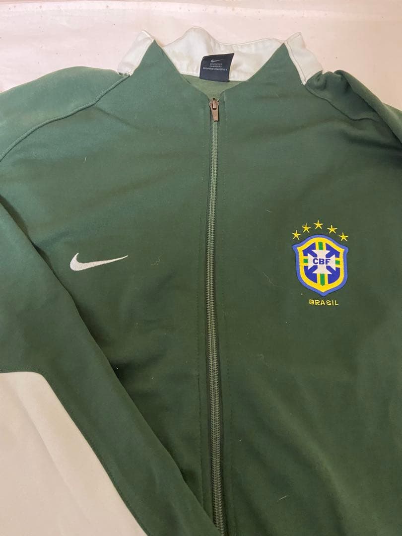 Nike/ブラジル代表選手使用トレーニングウェア上下セット