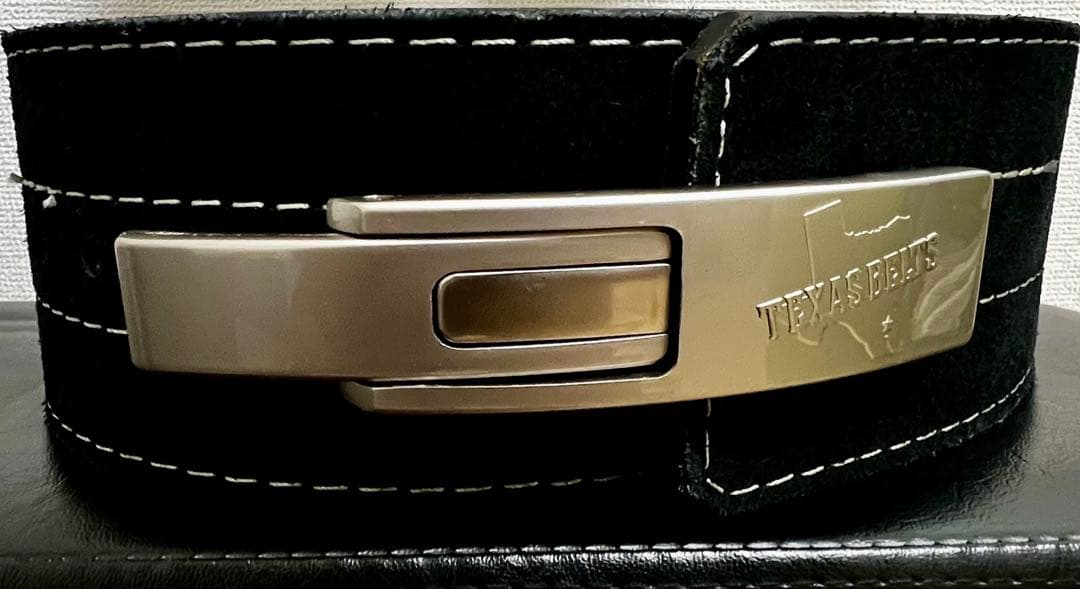 ウエイトトレーニング パワーベルト タイタン　ロングホーンサイズM・厚さ10mm